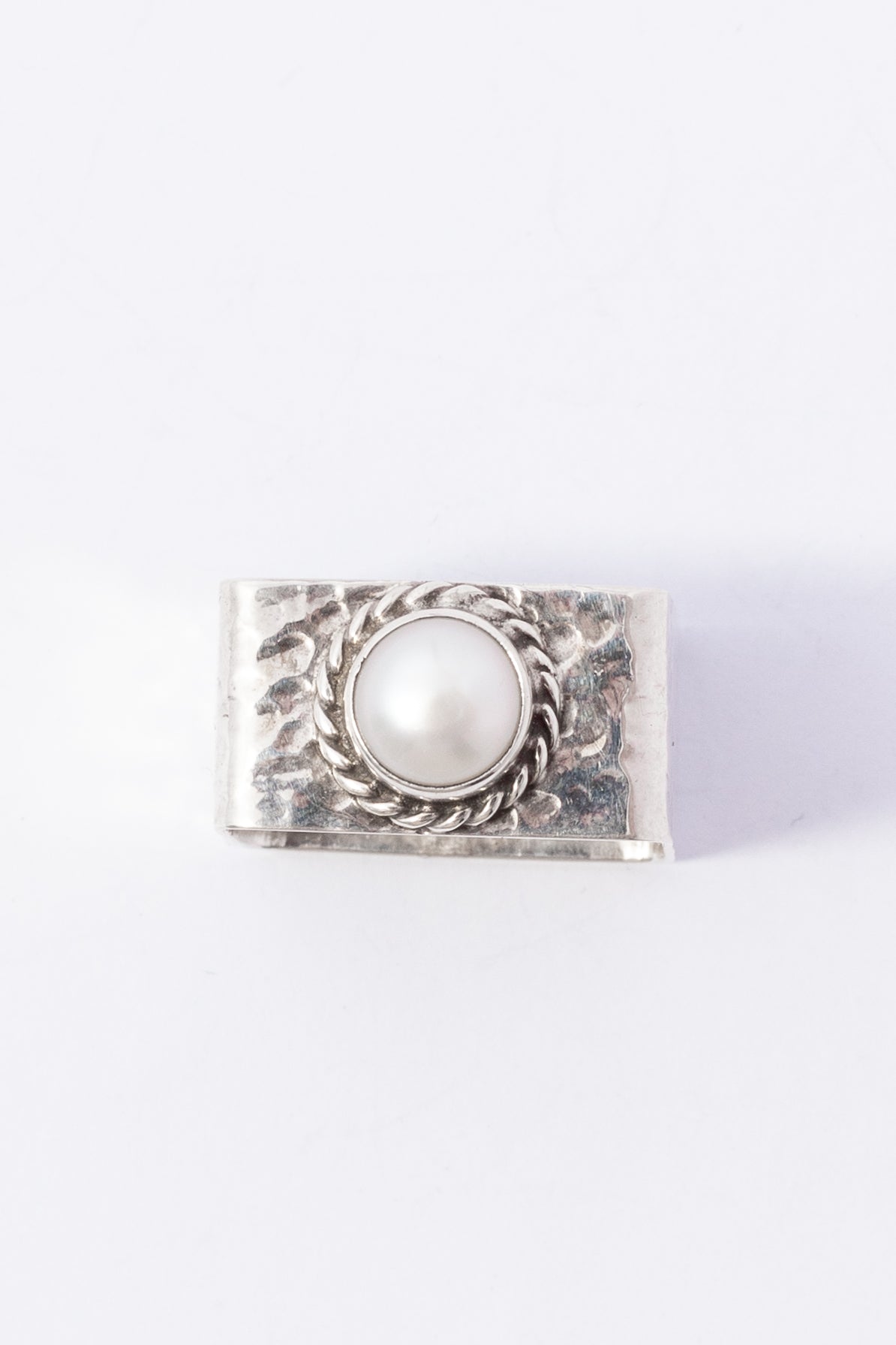 Anillo de Plata con Perla