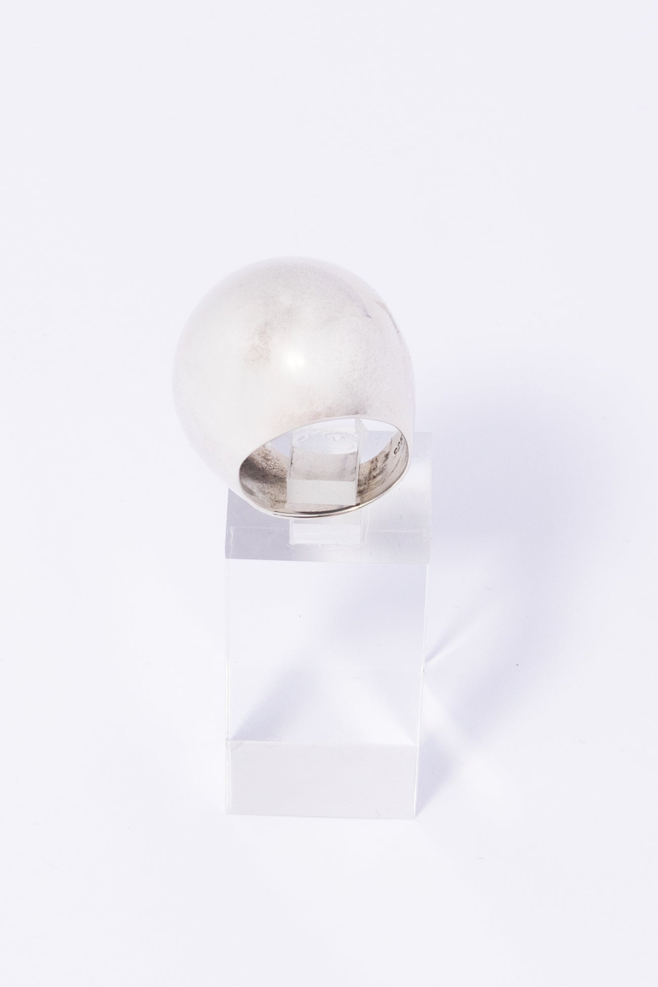 Anillo de Plata Esfera