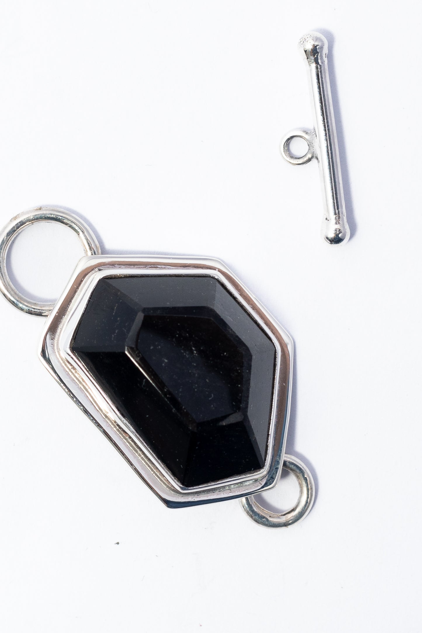 Broche de Plata con Obsidiana