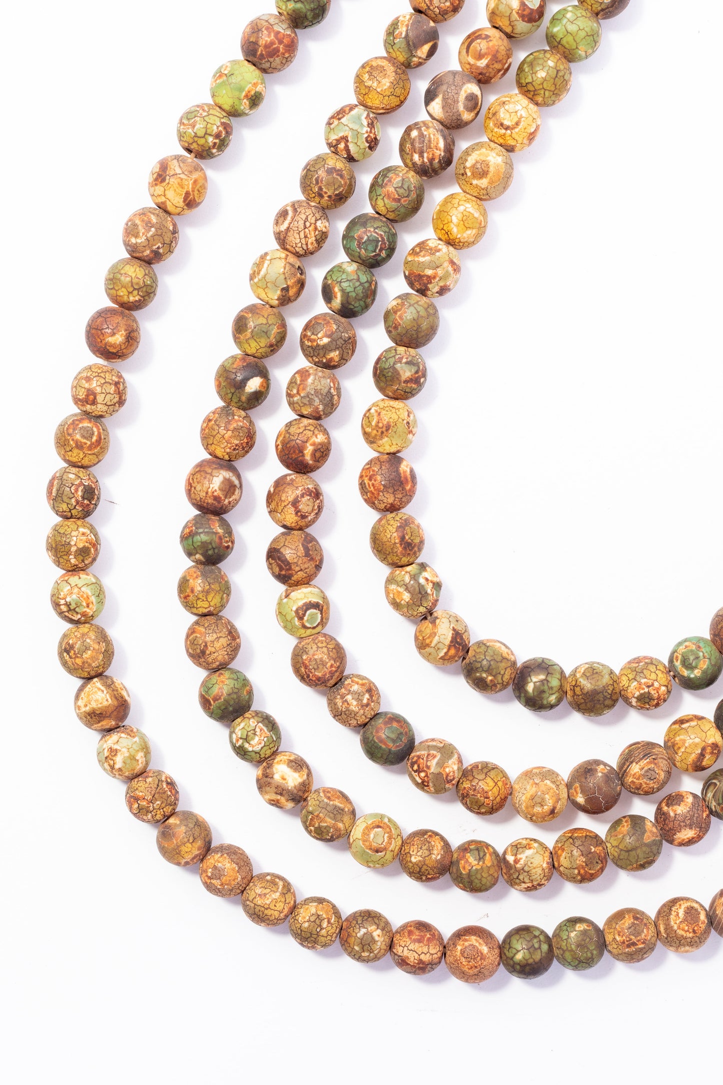 Hilo de Agata Bola de Fuego