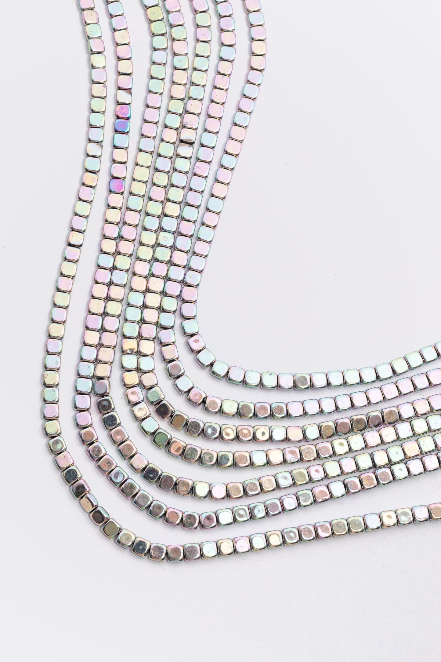 Hilo de Hematite Cuadrado