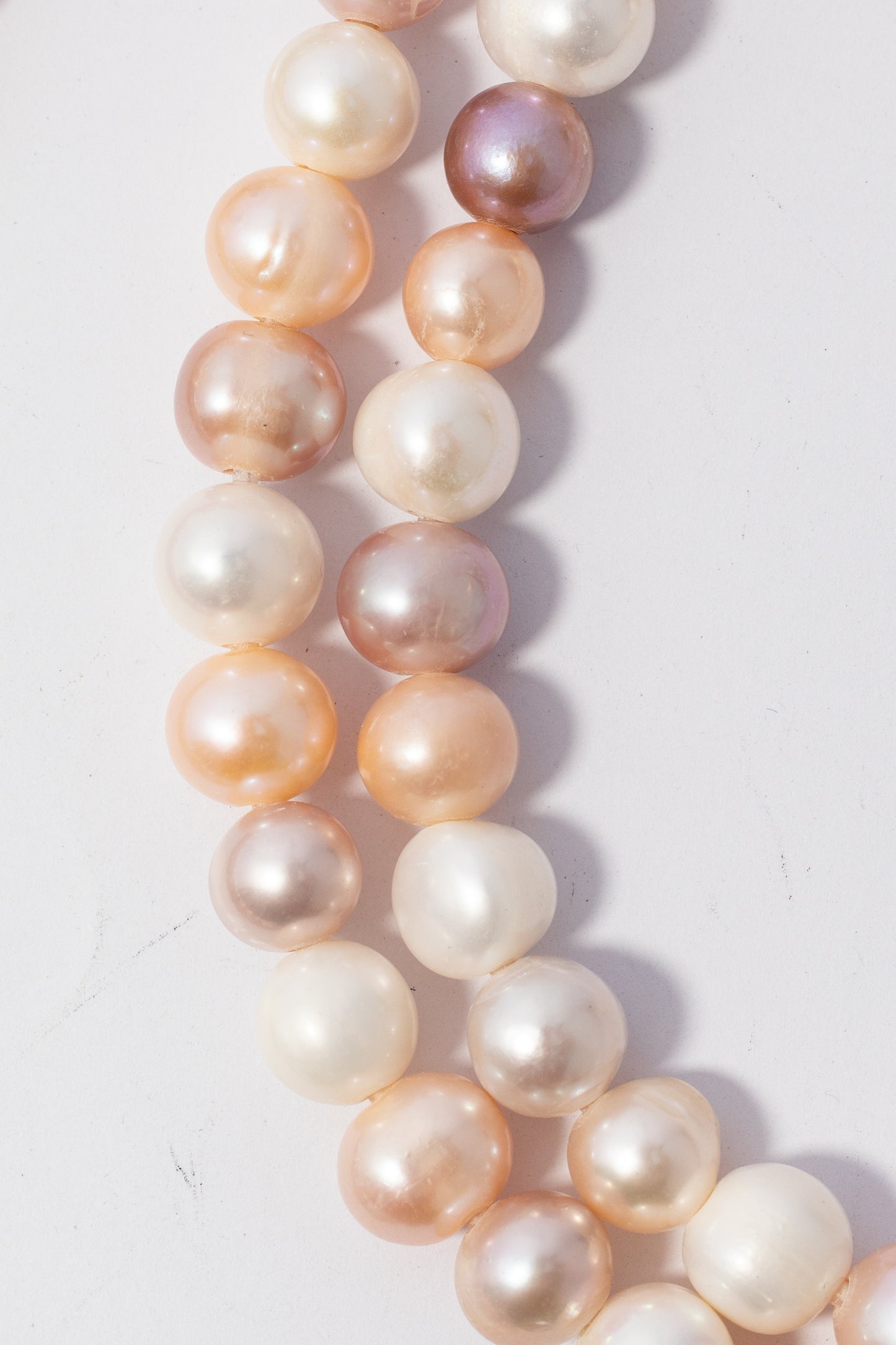 Hilo de Perla Papa Perforación Grande