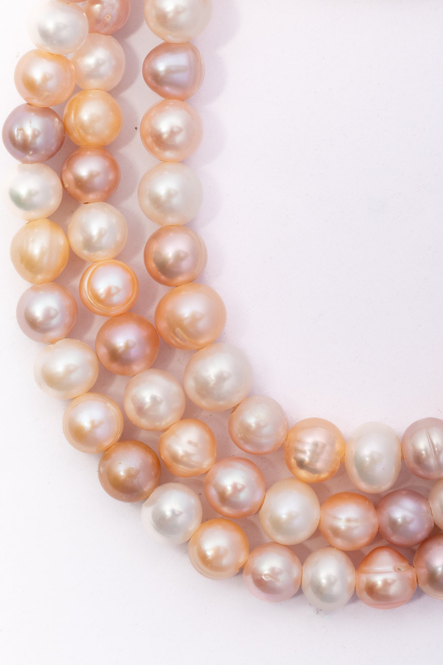 Hilo de Perla Papa Perforación Grande