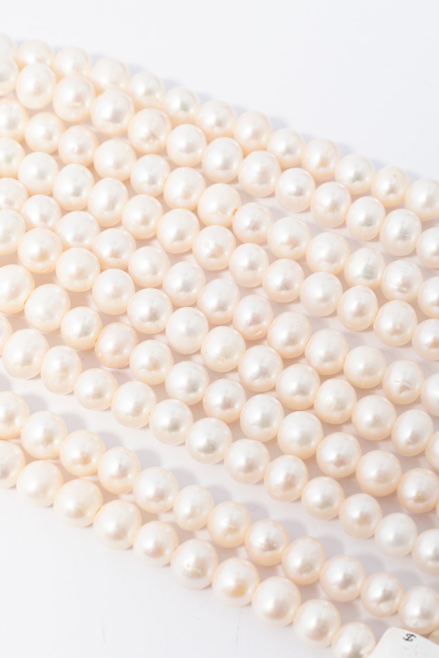 Hilo de Perla Papa Perforación Grande