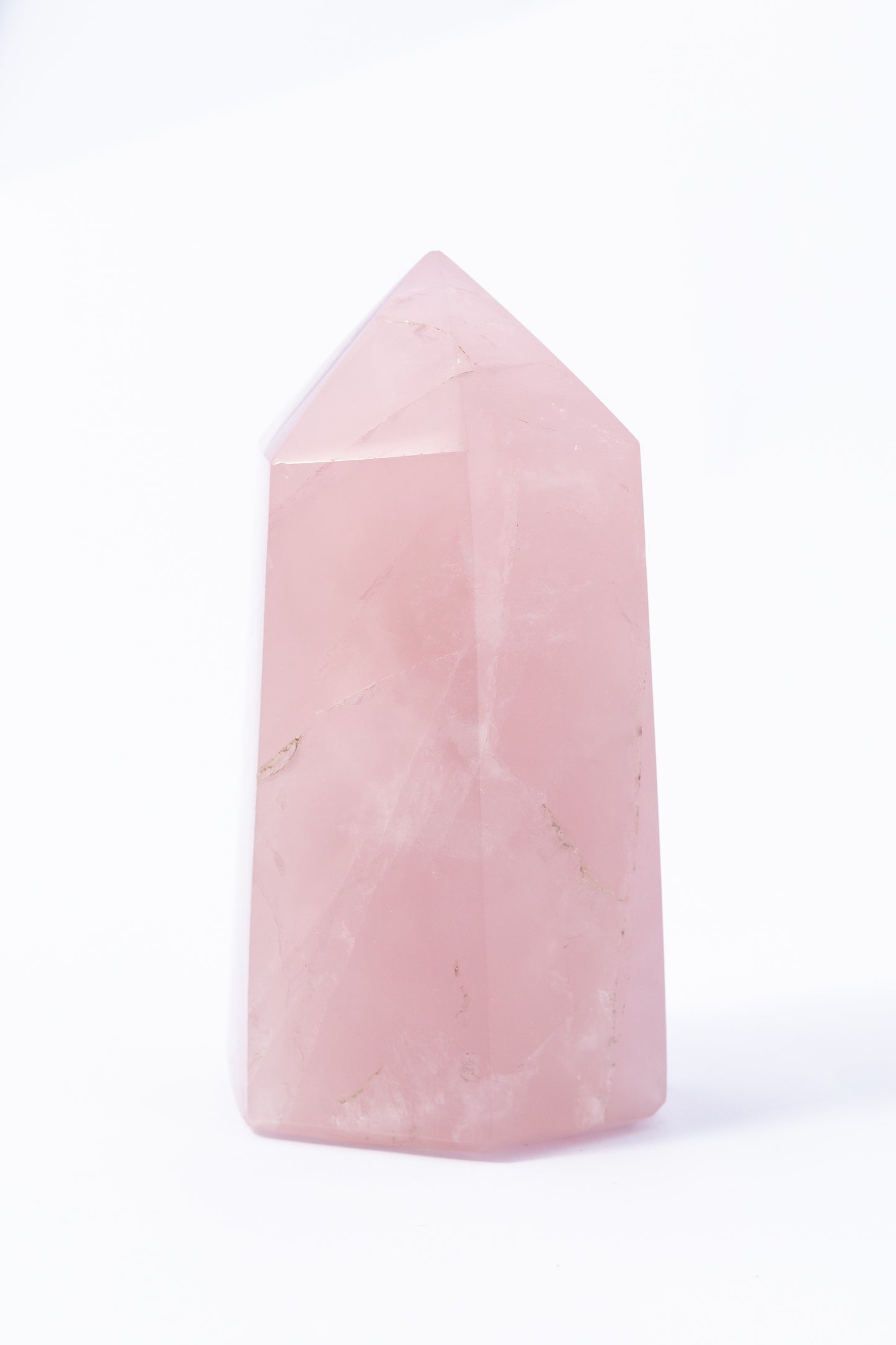 Punta de Cuarzo Rosa
