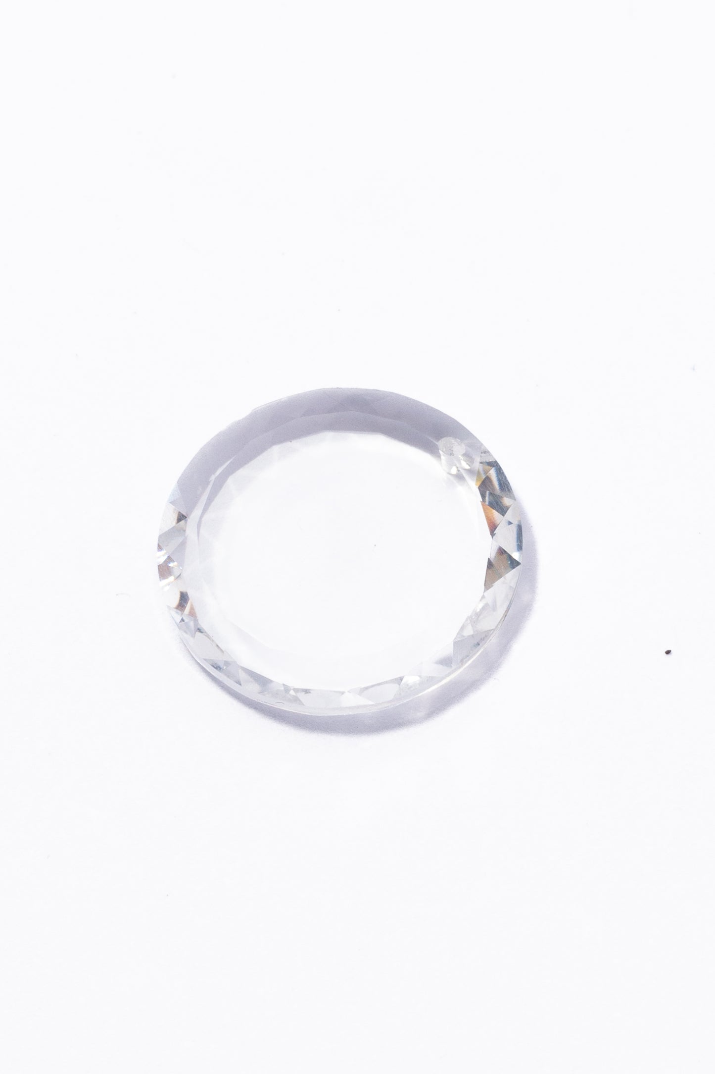 Dije de Swarovski Circulo Orilla Facetada