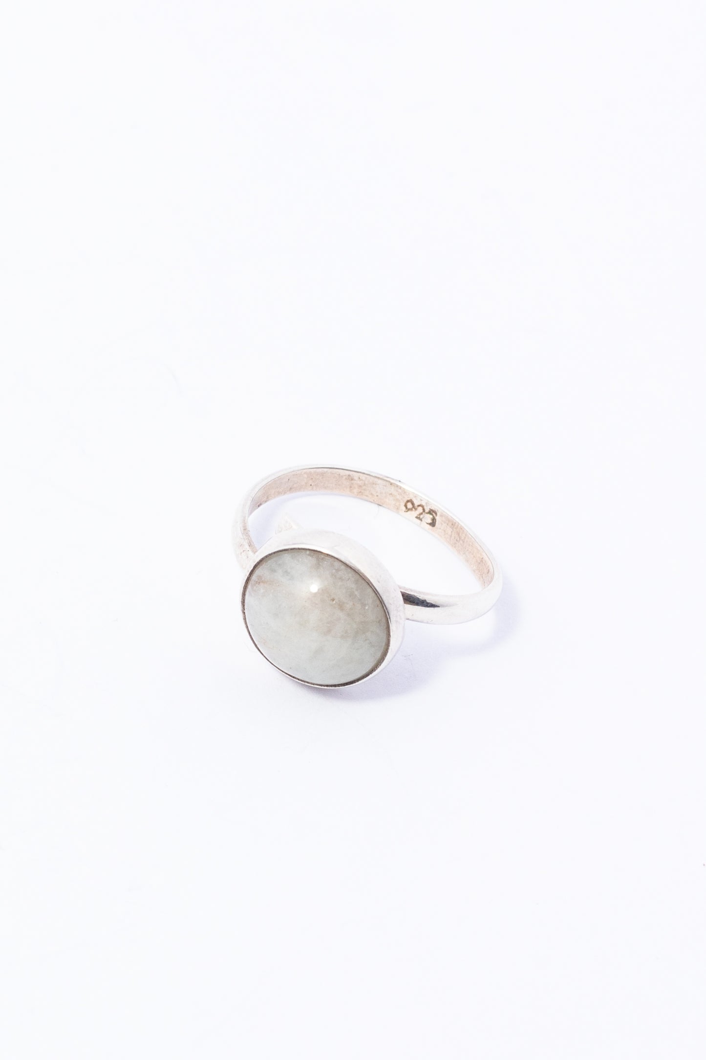 Anillo de Plata con Morganita