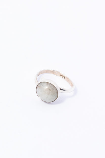 Anillo de Plata con Morganita