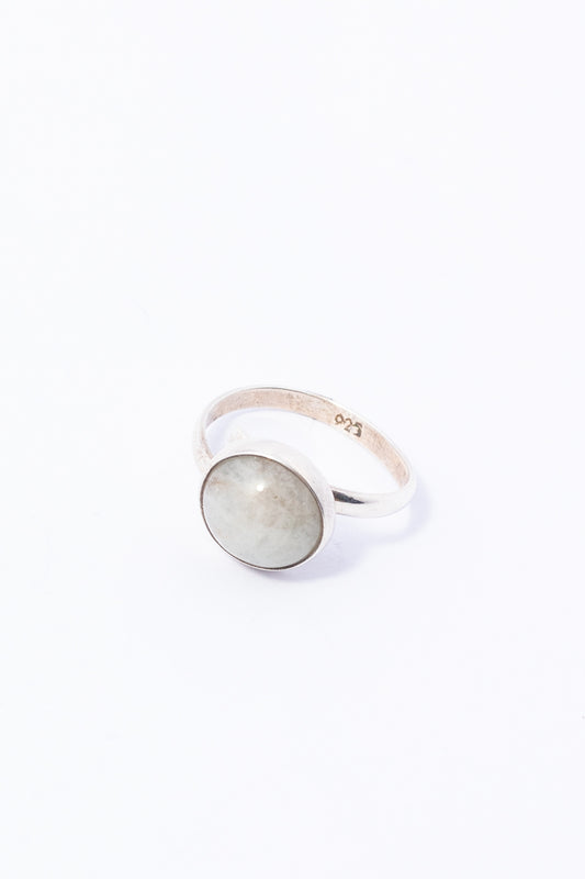Anillo de Plata con Morganita