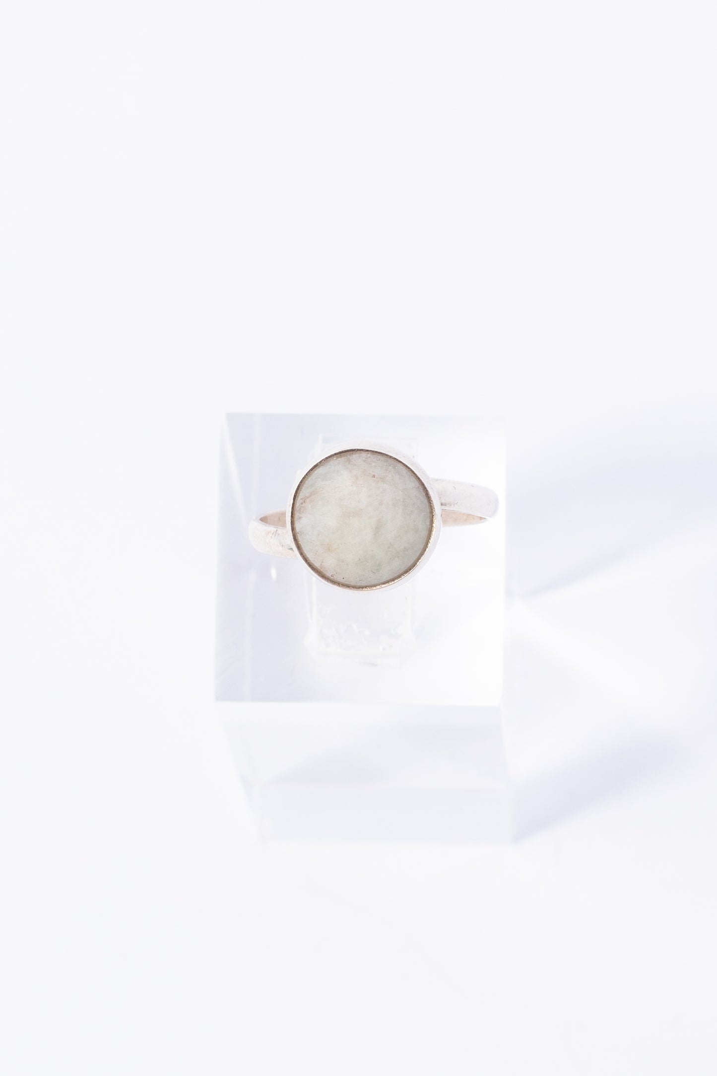 Anillo de Plata con Morganita