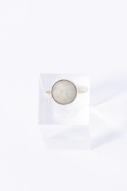 Anillo de Plata con Morganita