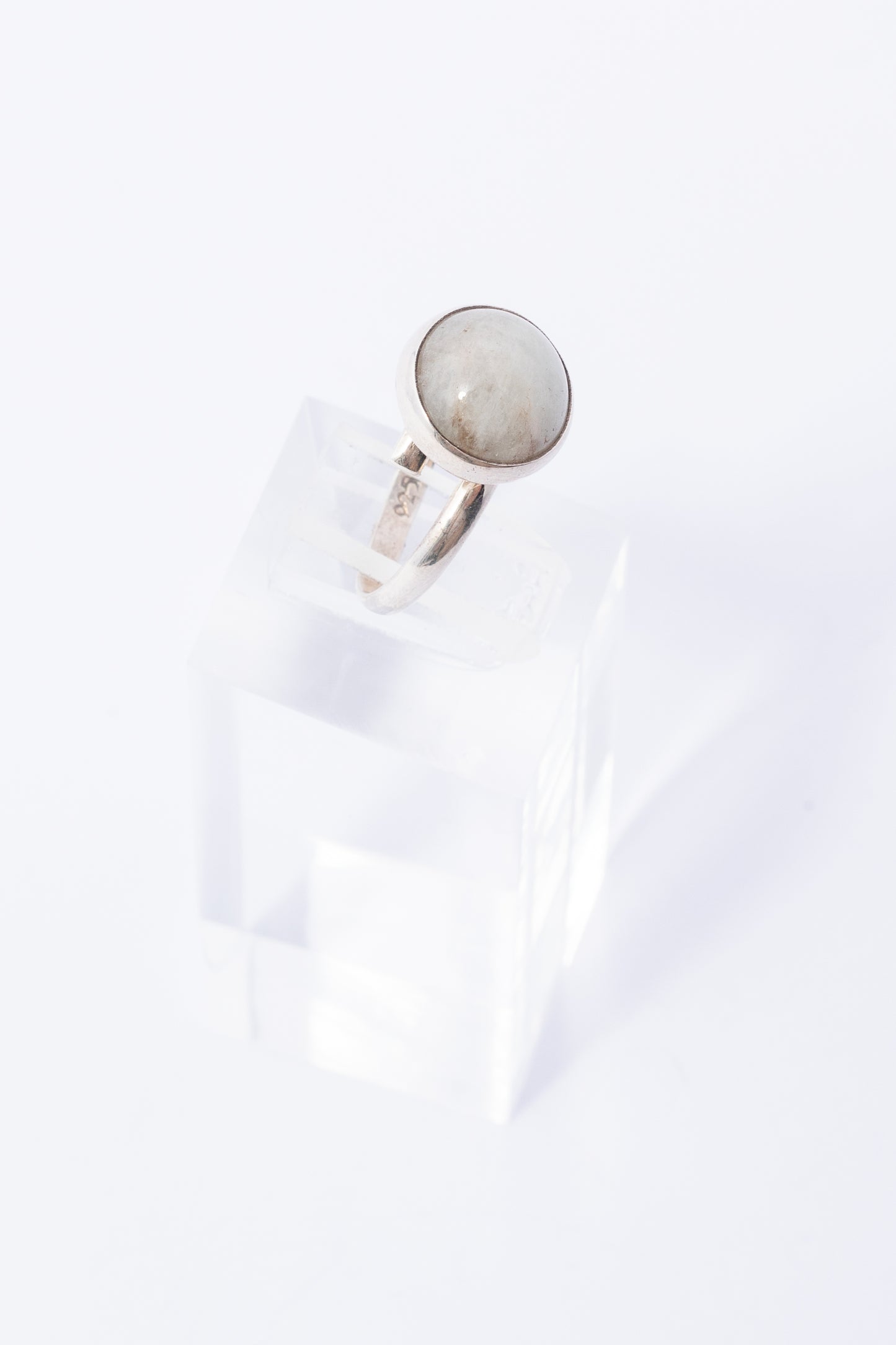 Anillo de Plata con Morganita