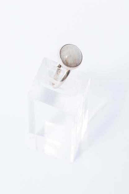 Anillo de Plata con Morganita