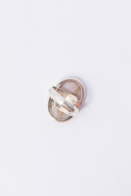 Anillo de Plata con Madre Perla
