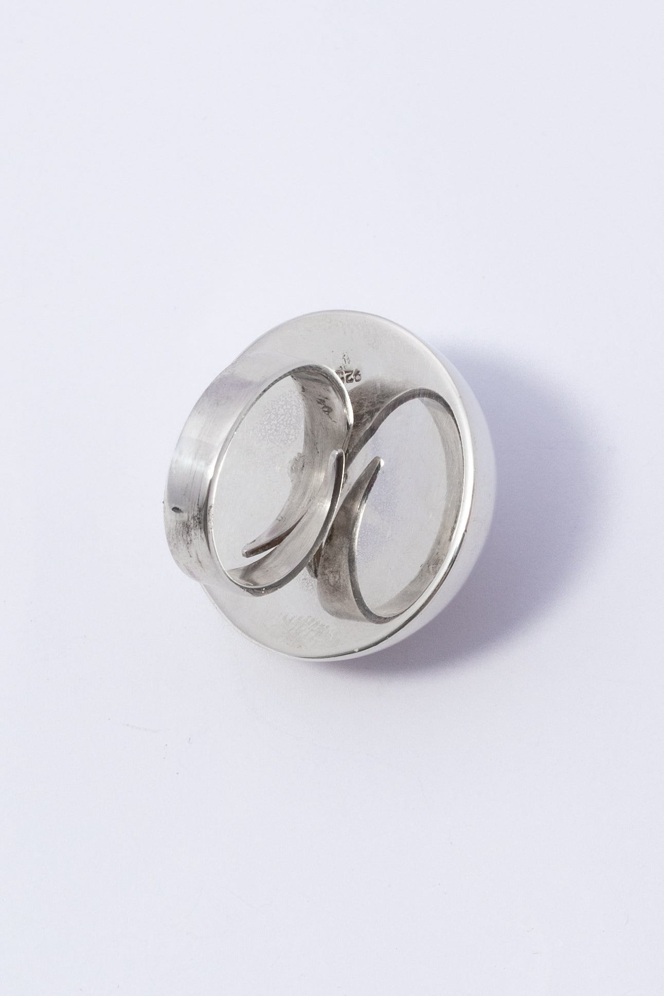 Anillo de Plata Esférico