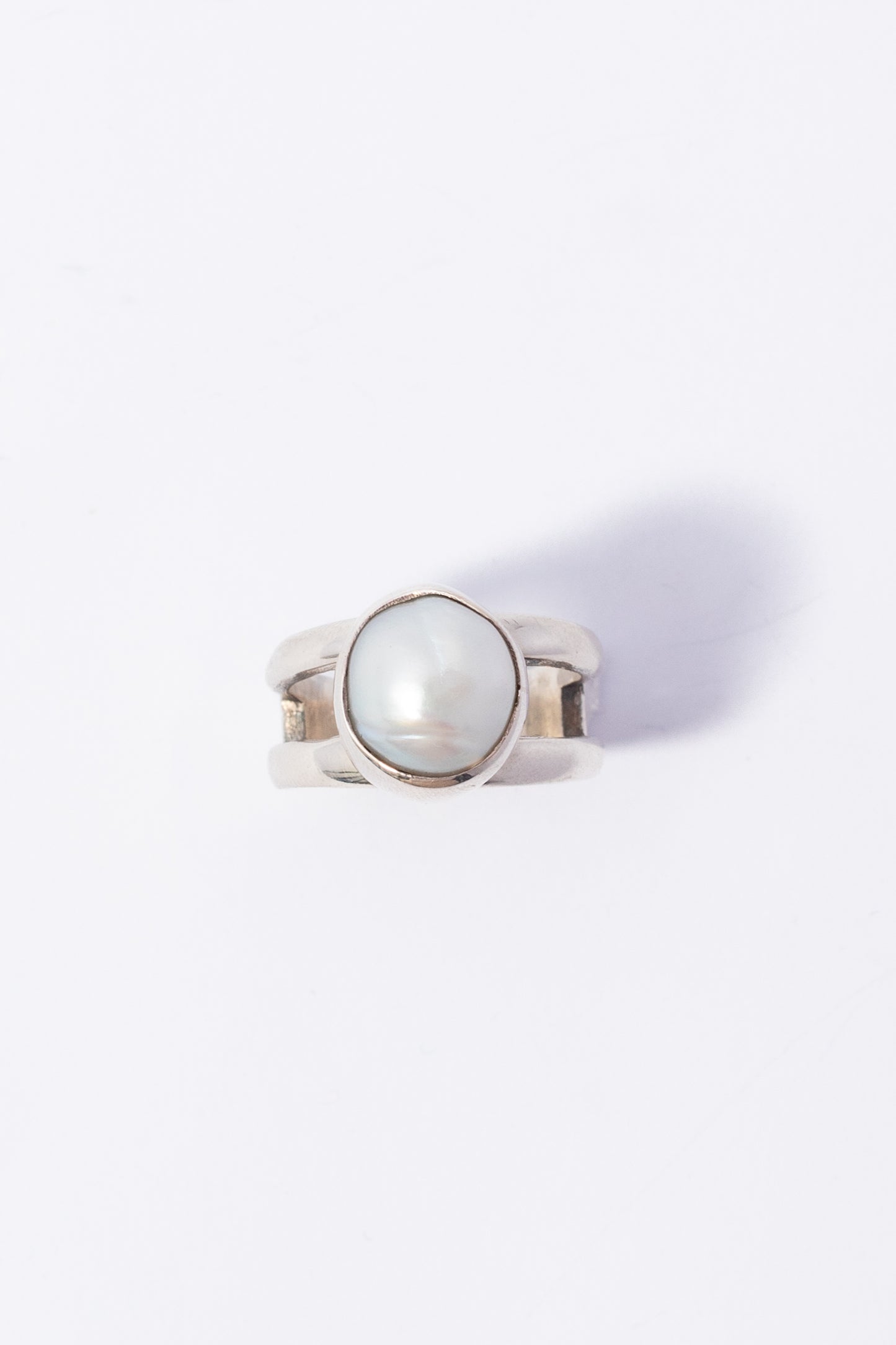 Anillo de Plata con Perla