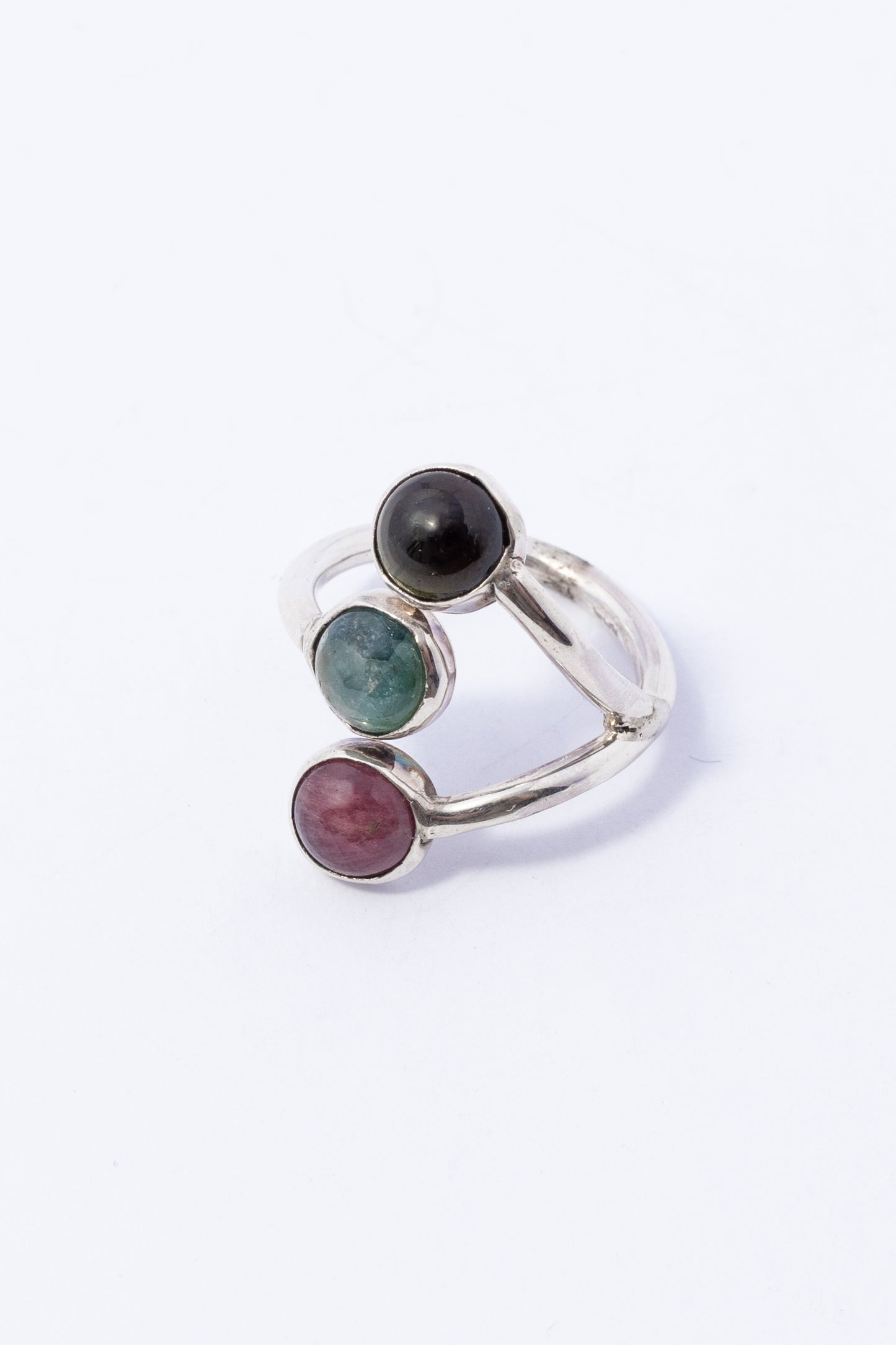 Anillo de Plata con Turmalina