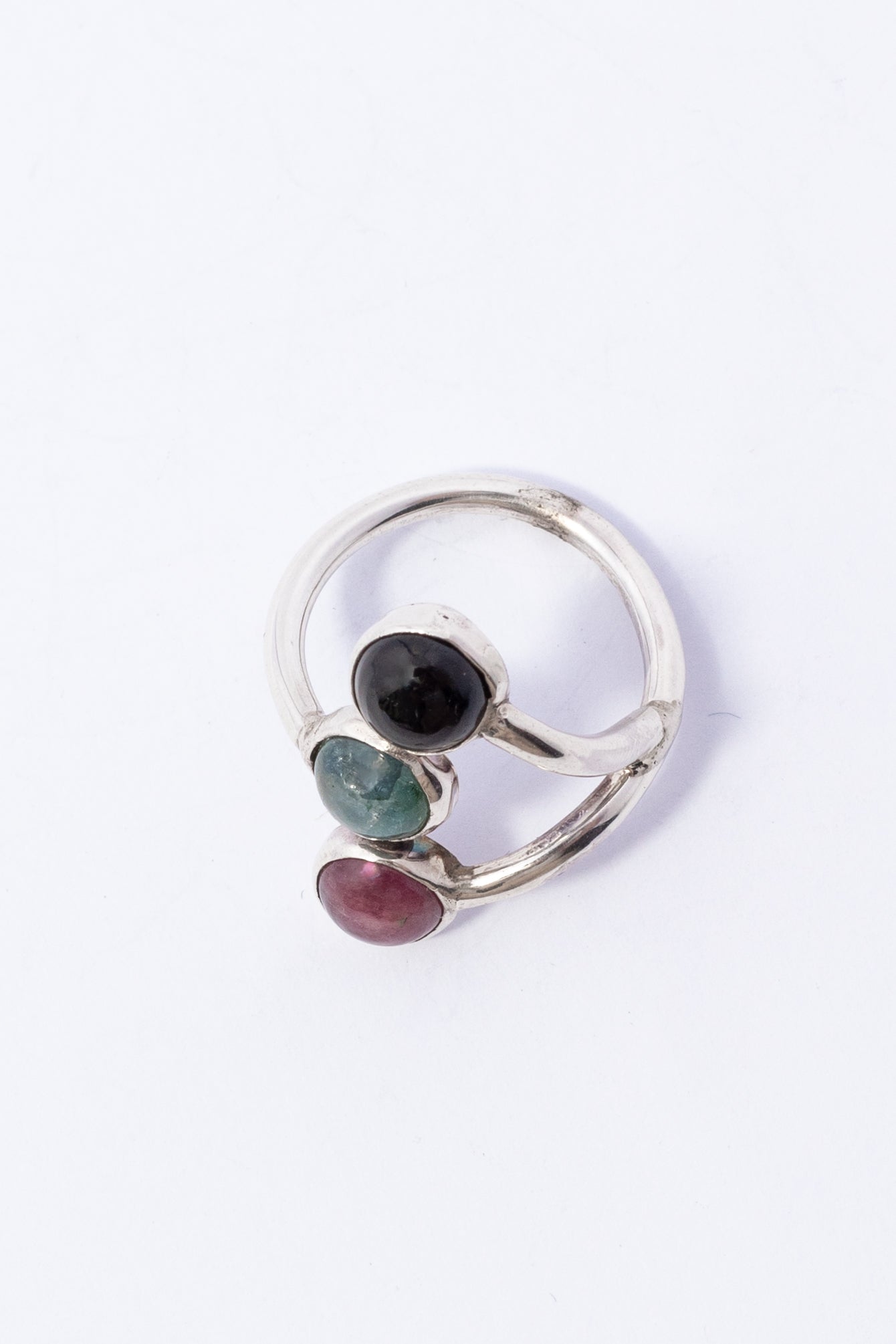 Anillo de Plata con Turmalina