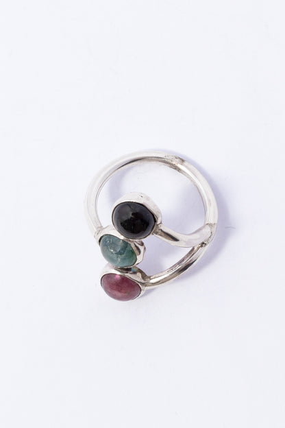 Anillo de Plata con Turmalina