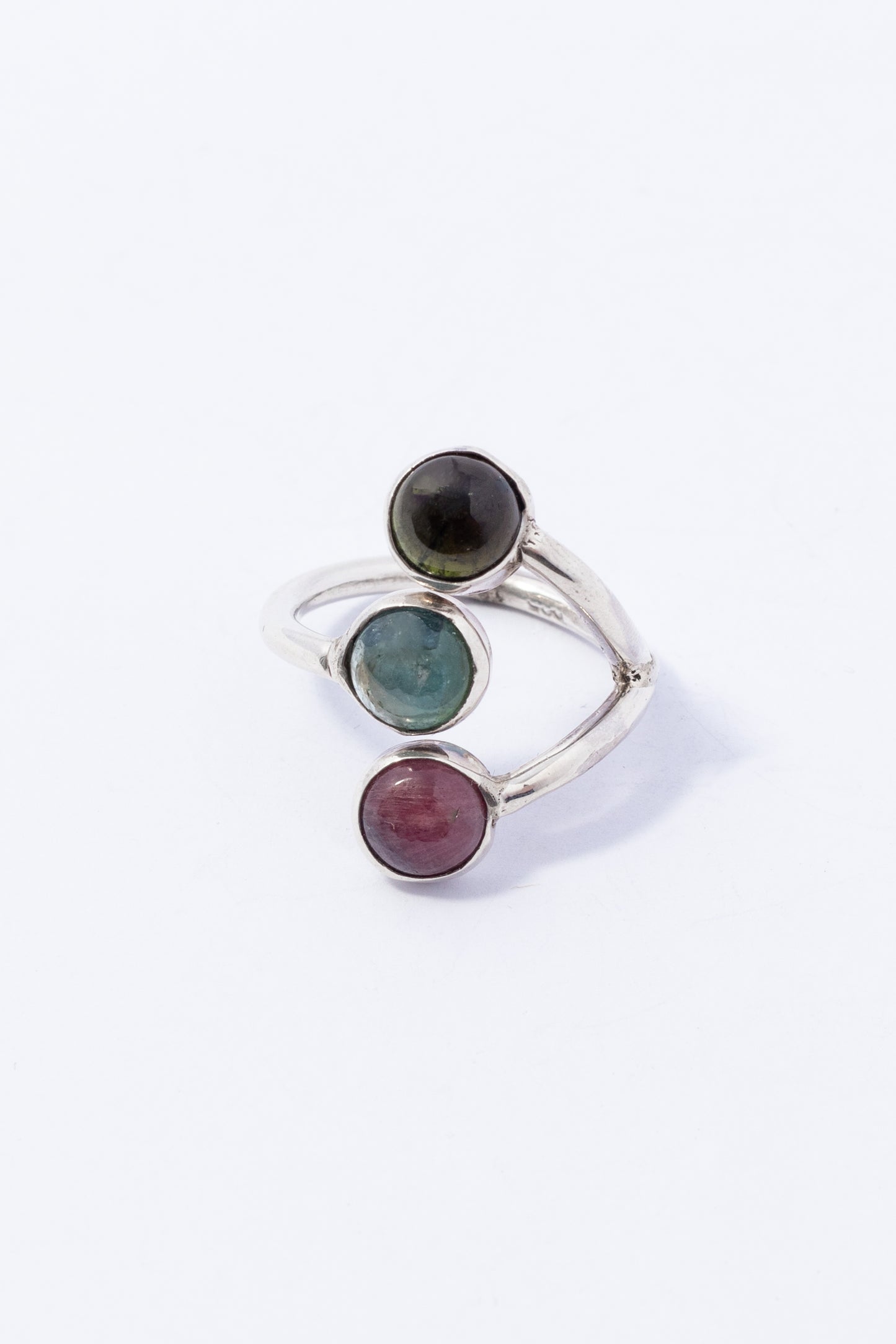 Anillo de Plata con Turmalina