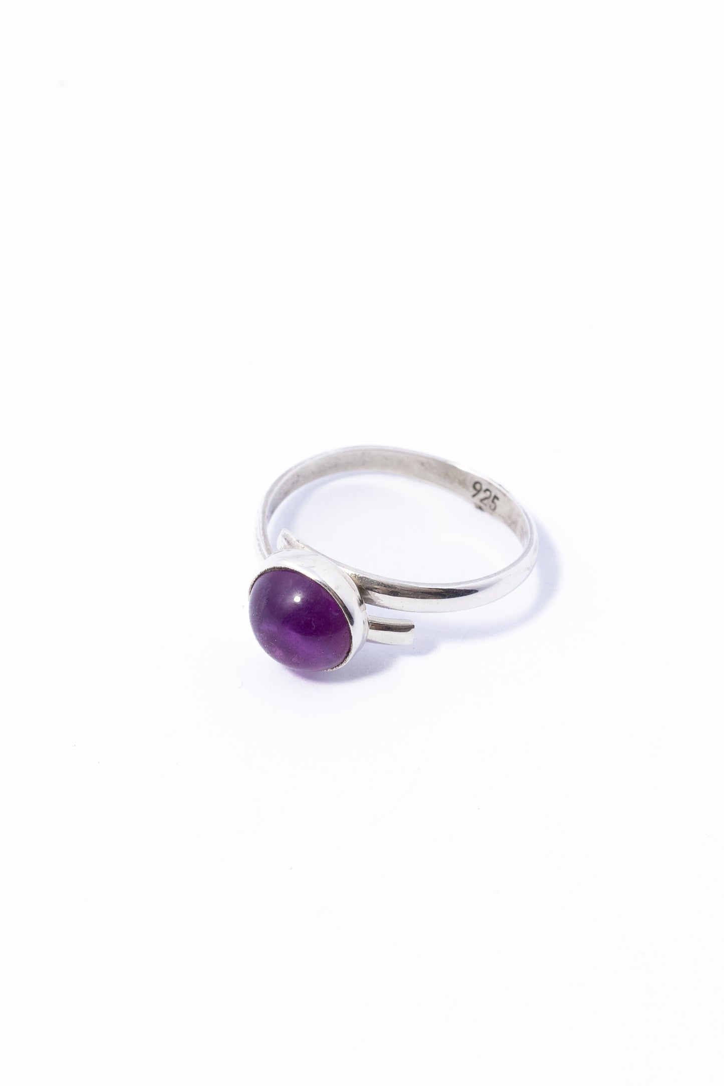 Anillo de Plata con Amatista