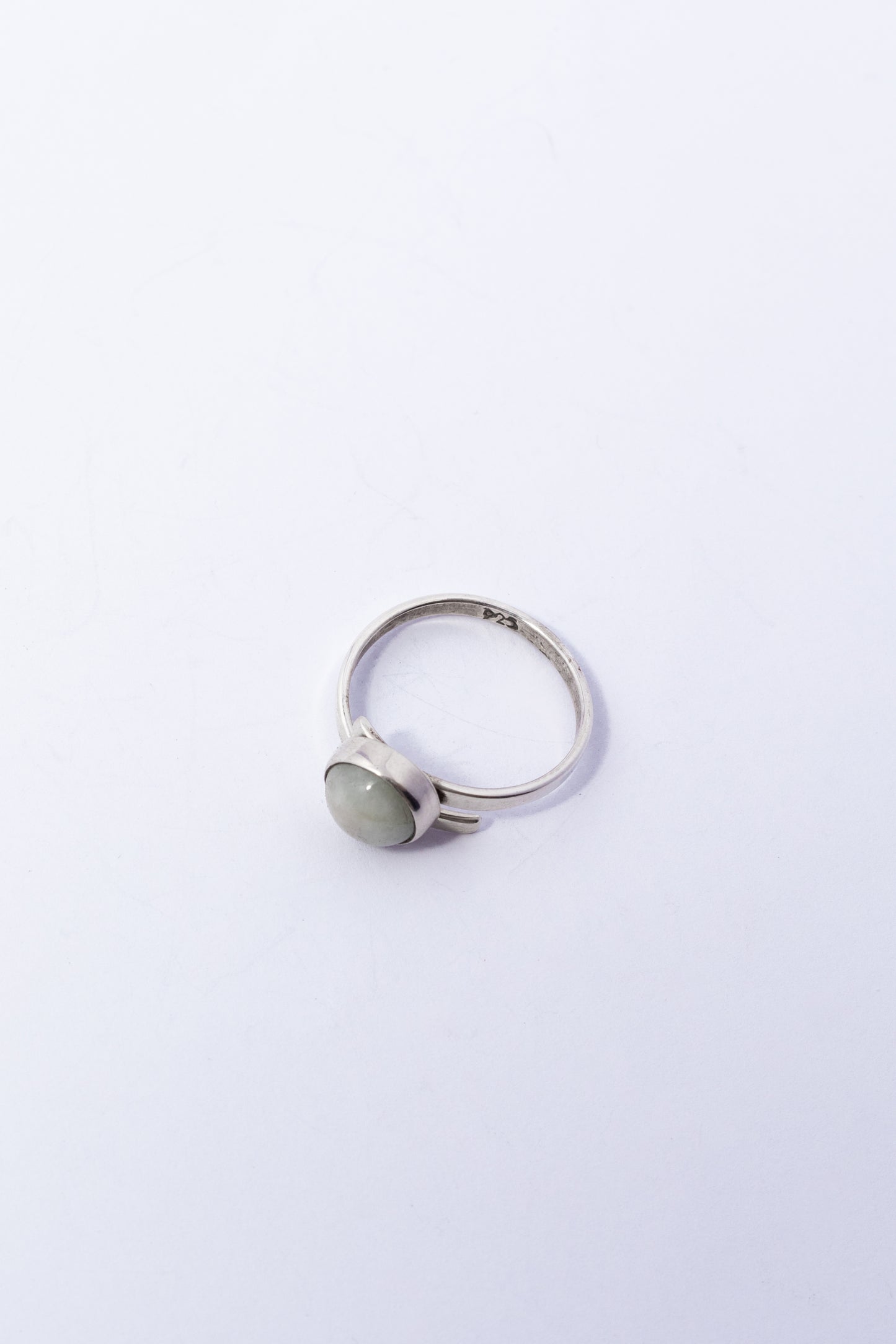 Anillo de Plata con Morganita