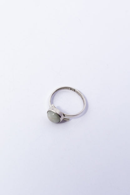Anillo de Plata con Morganita