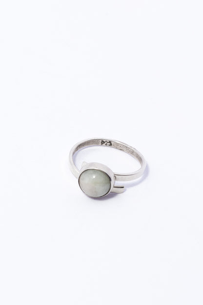 Anillo de Plata con Morganita