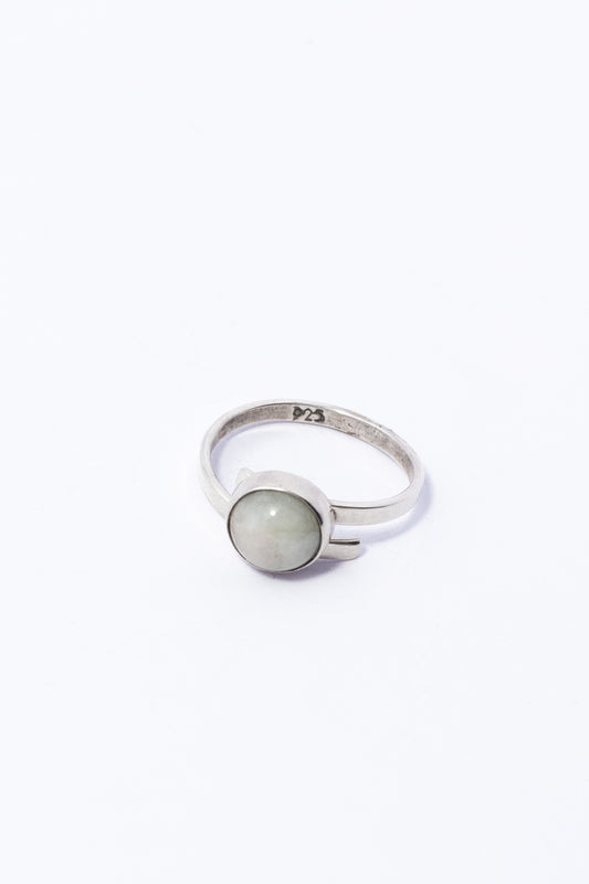 Anillo de Plata con Morganita