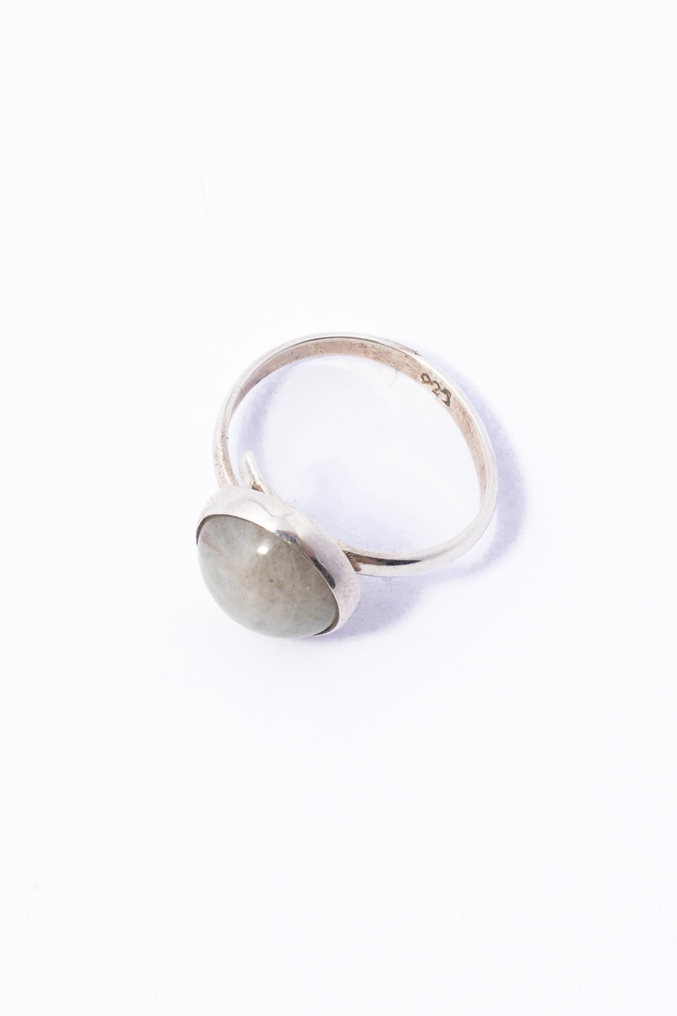 Anillo de Plata con Morganita