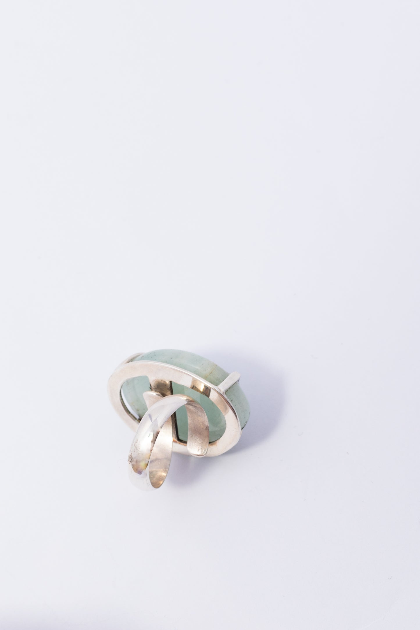 Anillo de Plata con Aquamarina