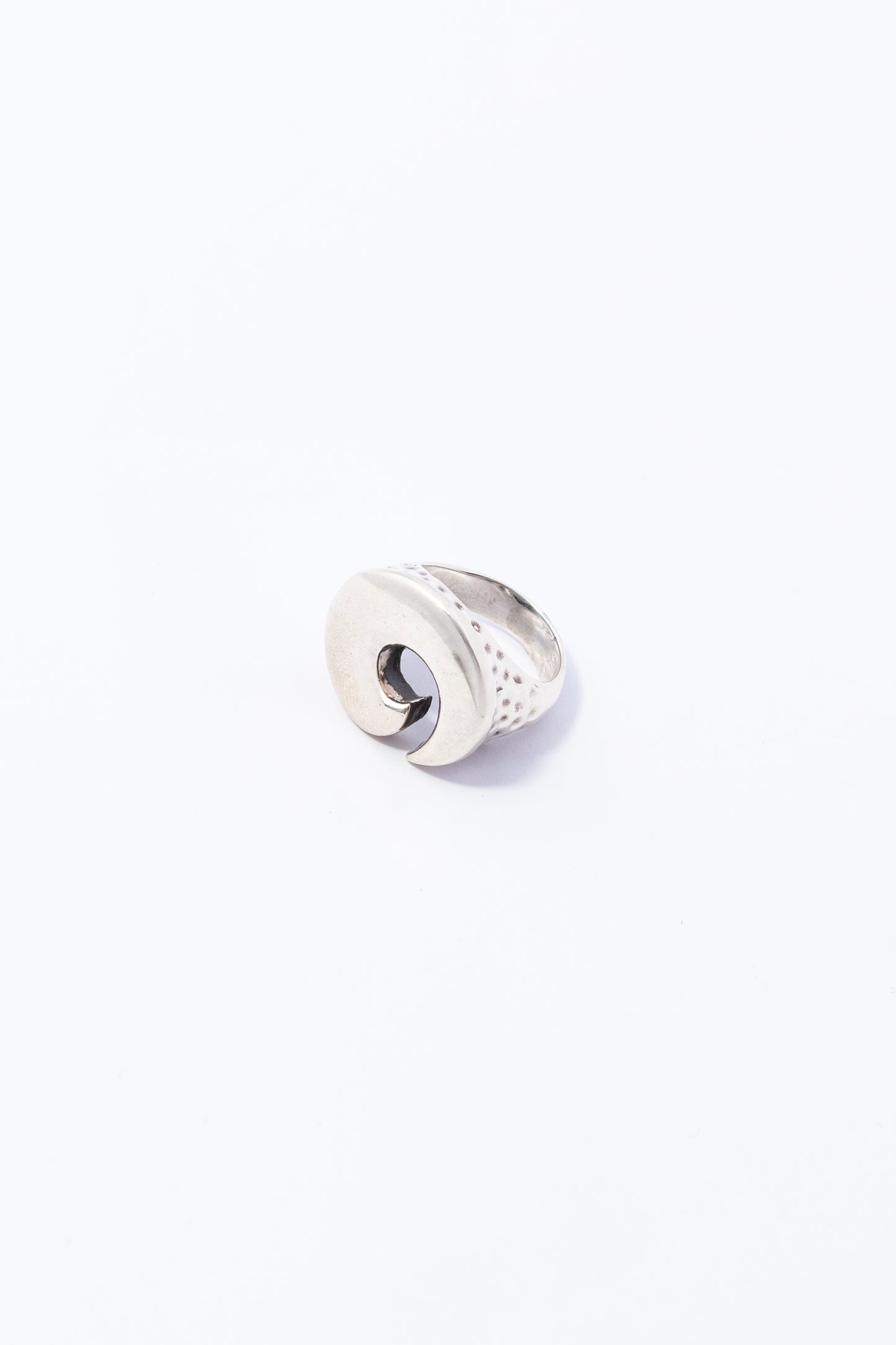 Anillo de Plata Martillado