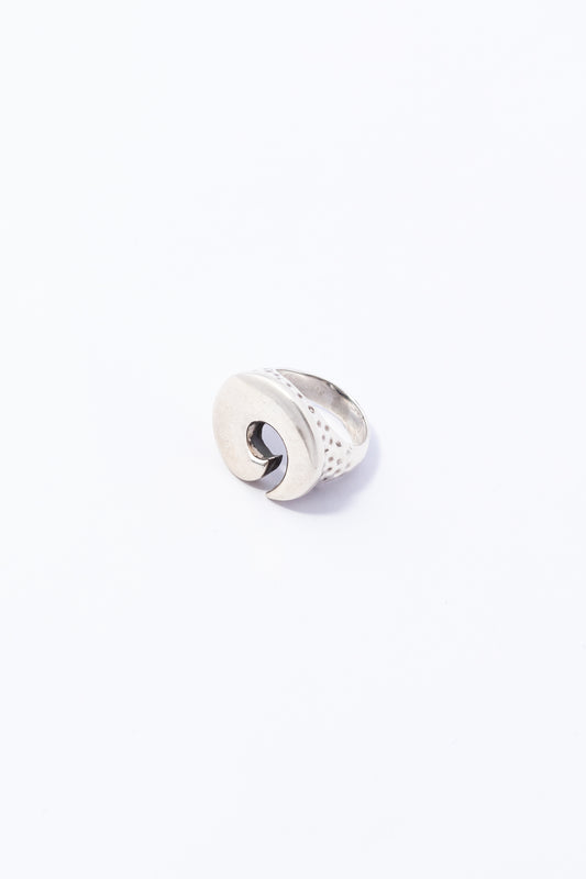 Anillo de Plata Martillado