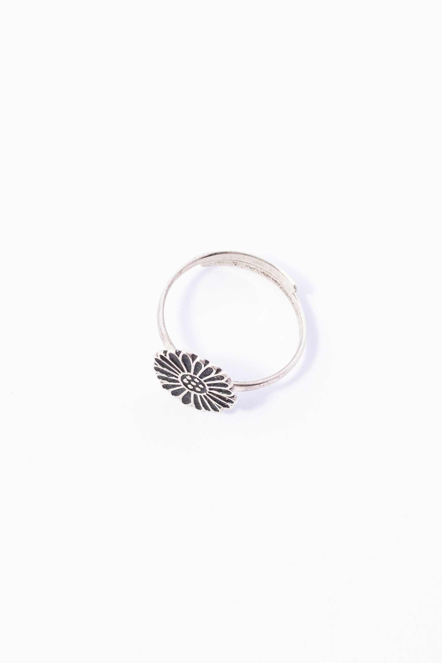 Anillo de Plata Girasol