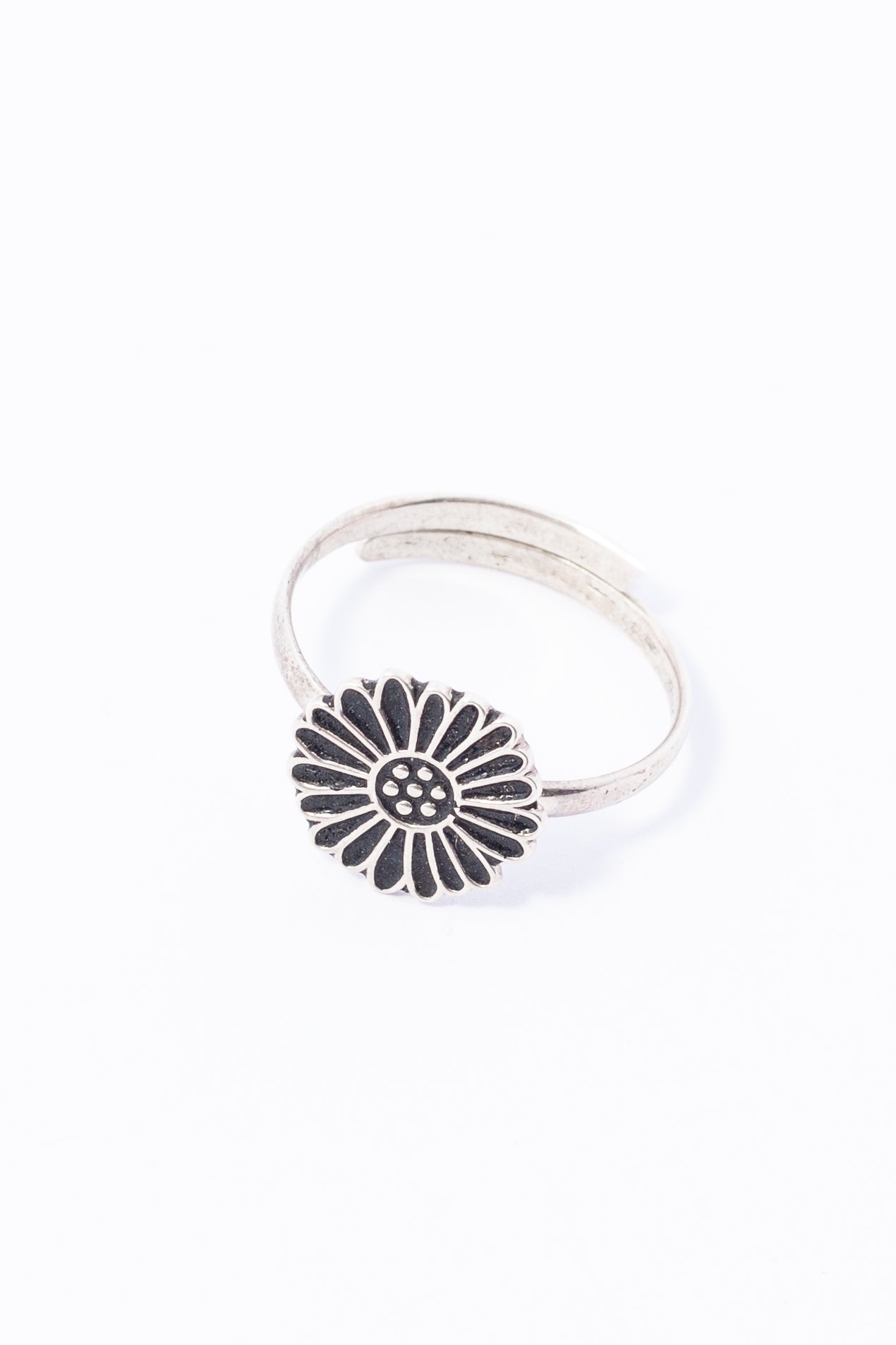 Anillo de Plata Girasol