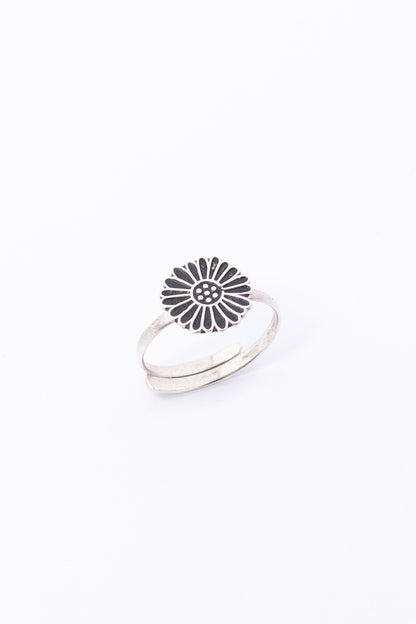 Anillo de Plata Girasol