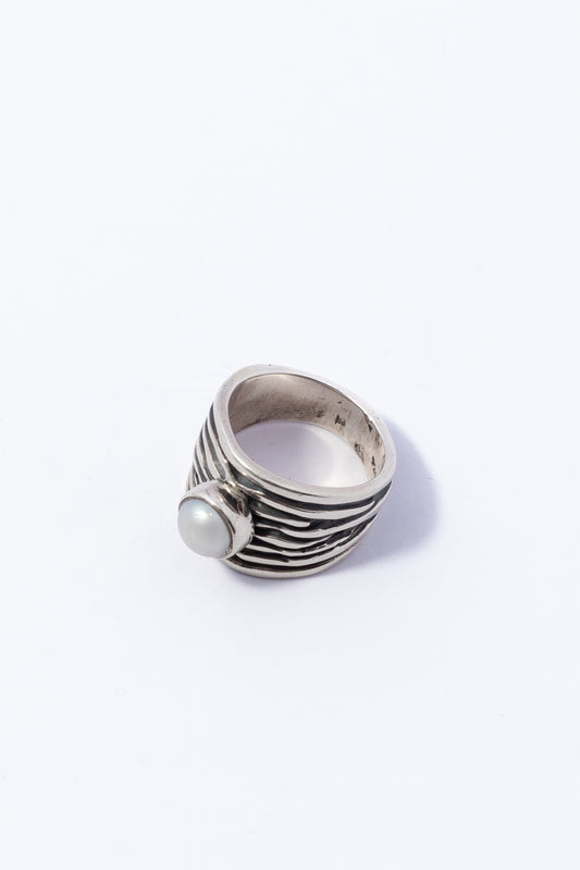 Anillo de Plata con Perla