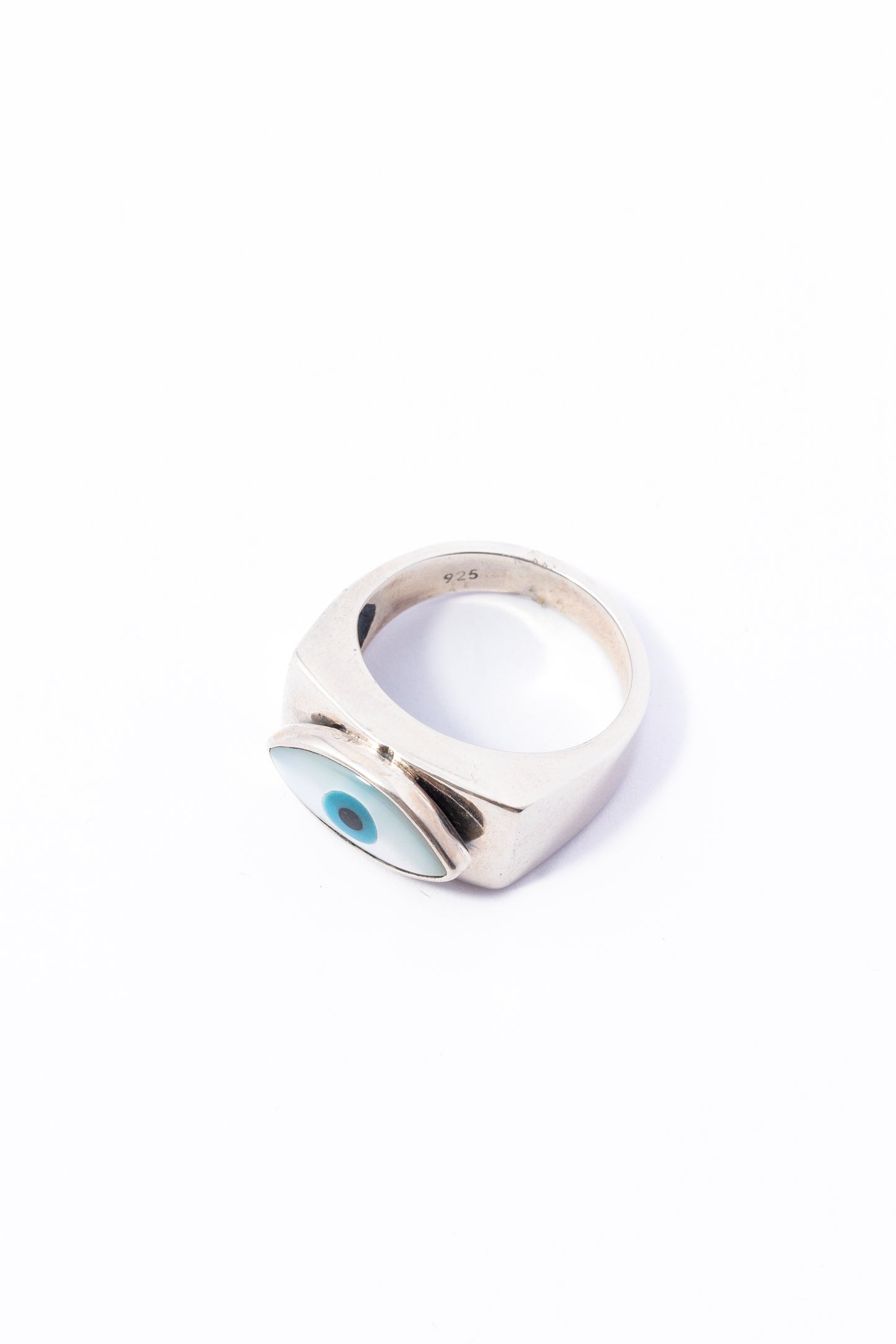 Anillo de Plata Ojo Turco