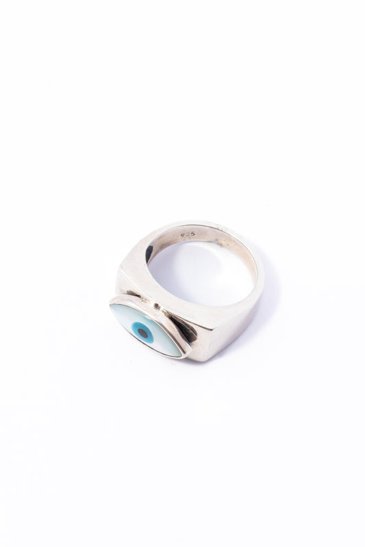 Anillo de Plata Ojo Turco