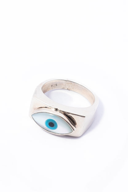 Anillo de Plata Ojo Turco