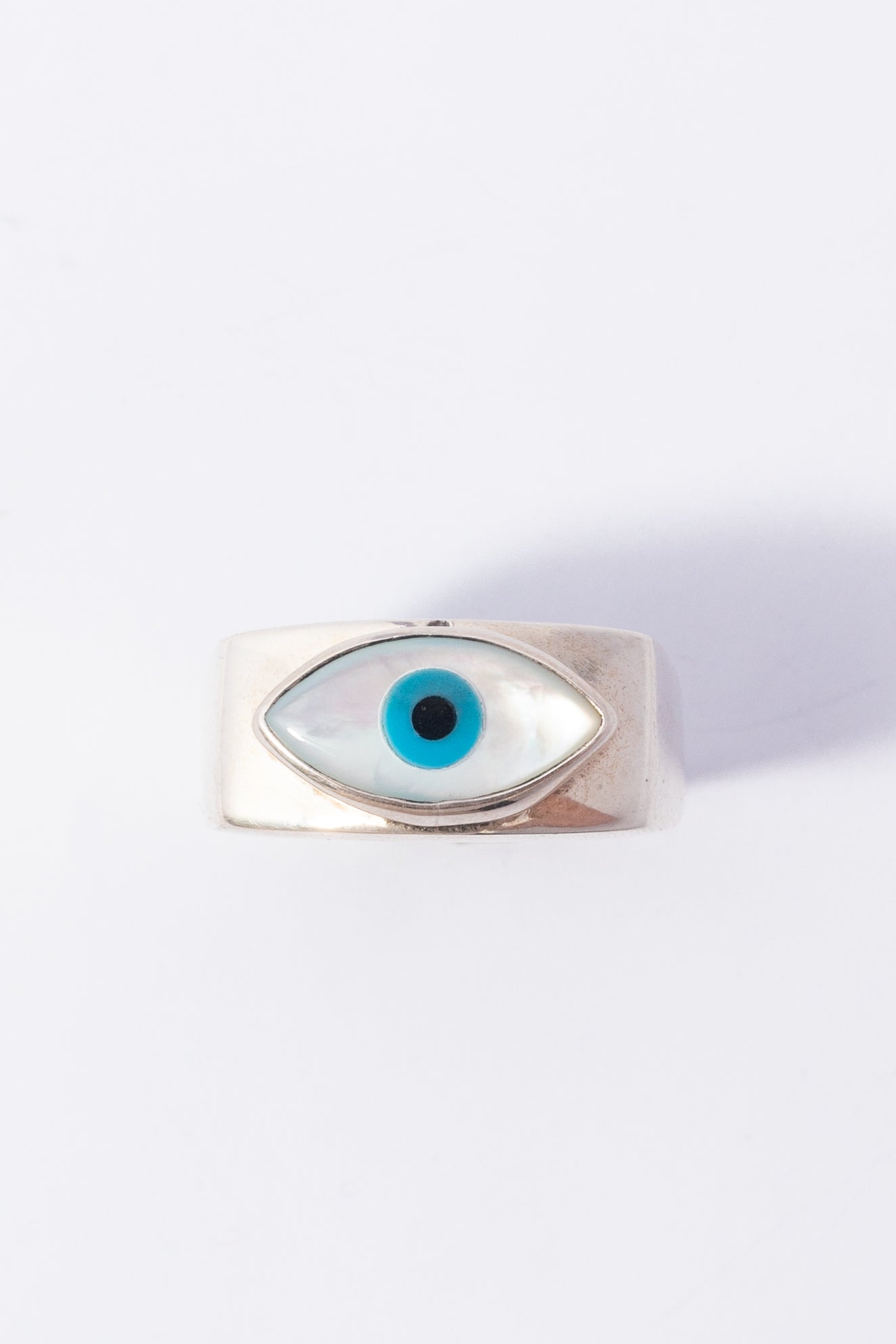 Anillo de Plata Ojo Turco