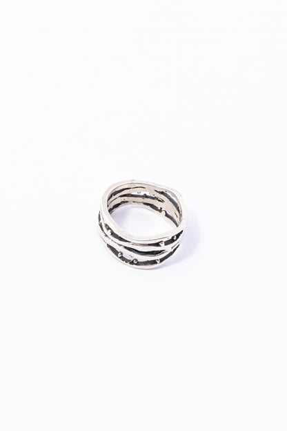 Anillo de Plata Onda