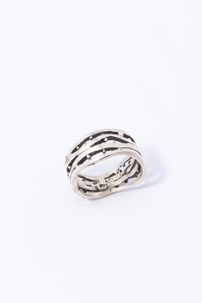 Anillo de Plata Onda
