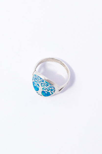 Anillo de Plata con Ópalo