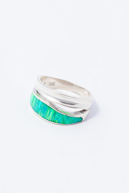 Anillo de Plata con Ópalo