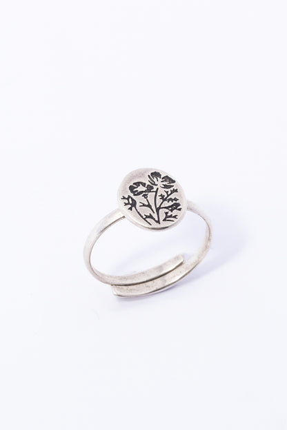 Anillo de Plata Ramo