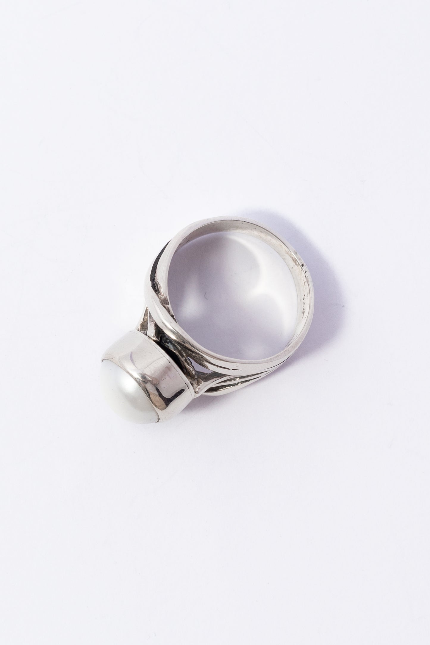 Anillo de Plata con Perla