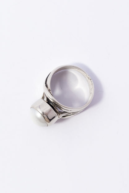 Anillo de Plata con Perla