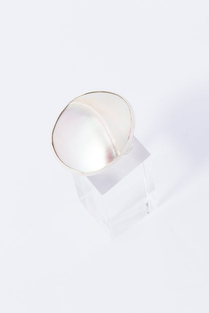 Anillo de Plata con Perla