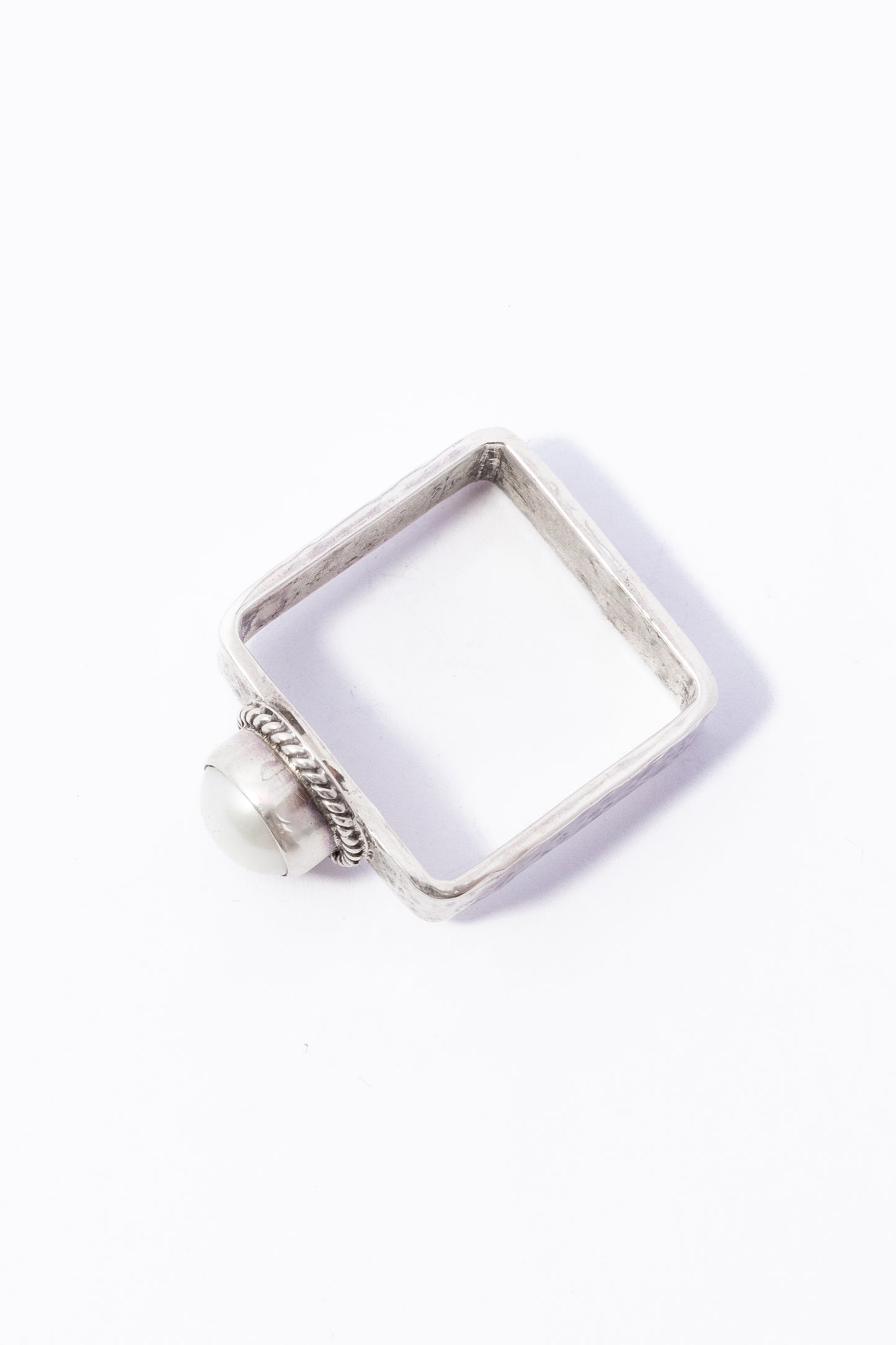 Anillo de Plata con Perla